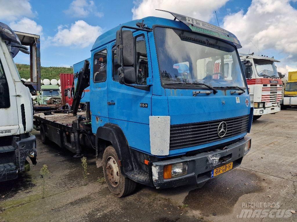 Mercedes-Benz 814 Platformos/ Pakrovimas iš šono