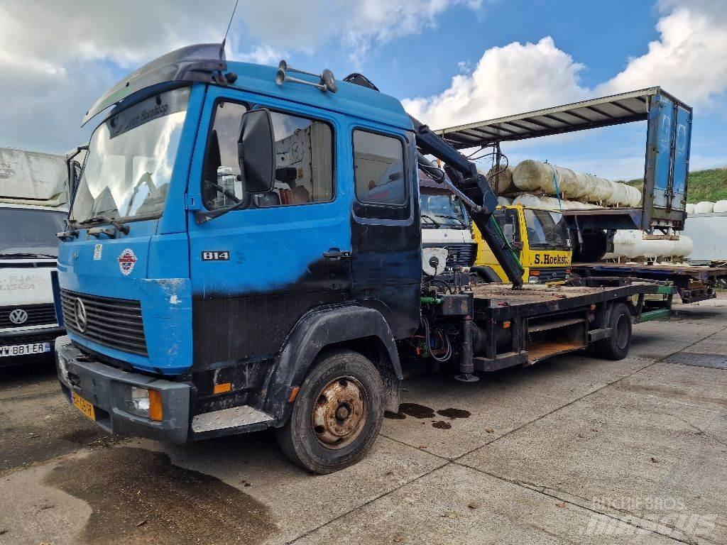 Mercedes-Benz 814 Platformos/ Pakrovimas iš šono
