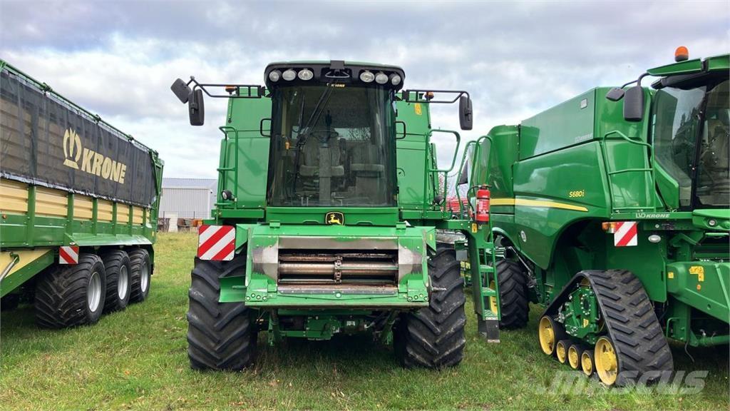 John Deere C 670 Derliaus nuėmimo kombainai