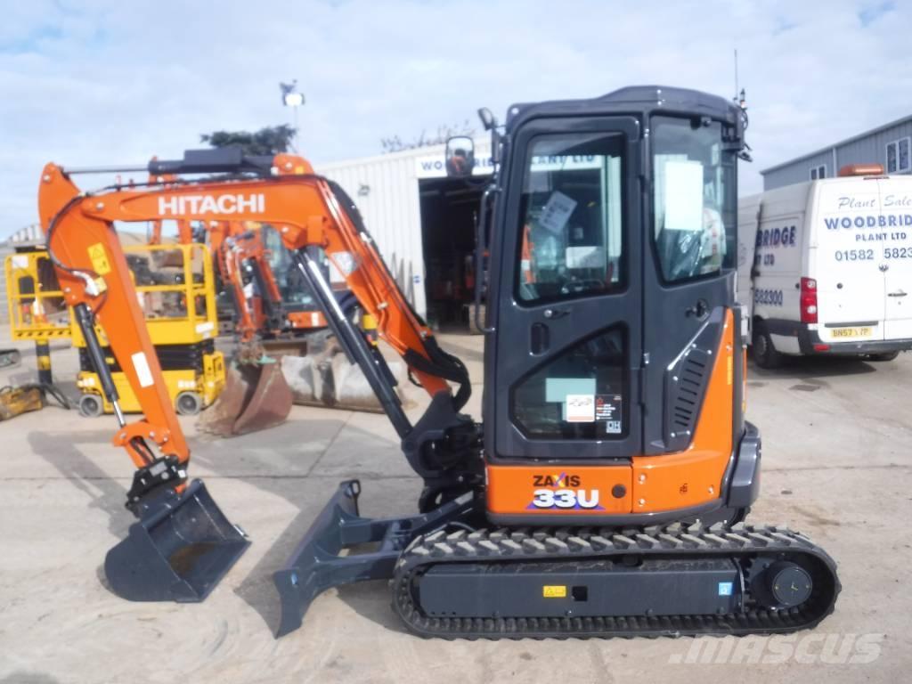 Hitachi ZX 33 U-6 Mini ekskavatoriai < 7 t
