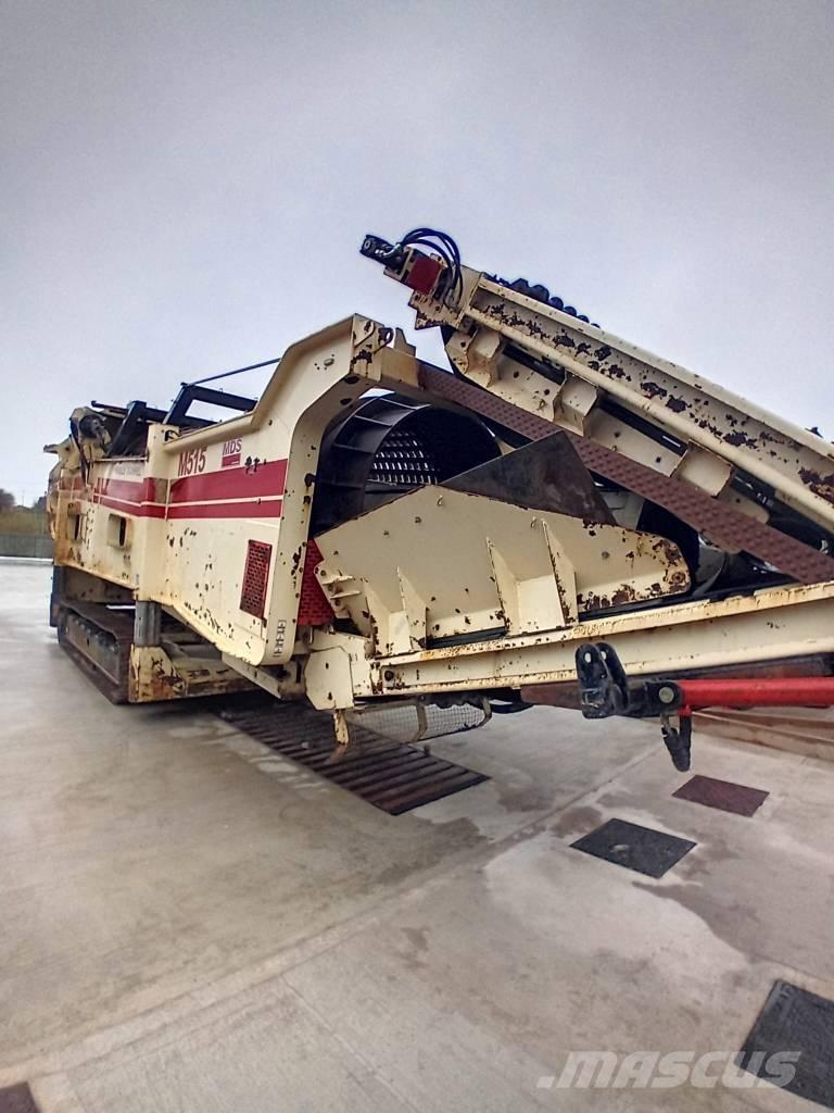 Terex MDS M515 Cilindriniai rotaciniai sietai
