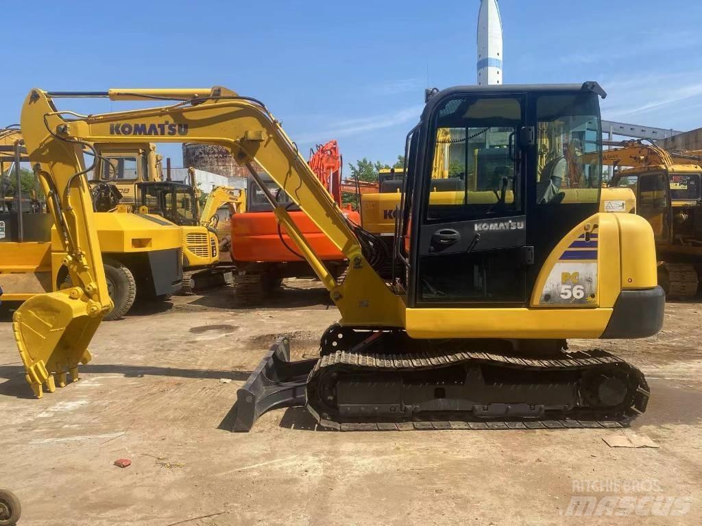 Komatsu PC56 Vikšriniai ekskavatoriai