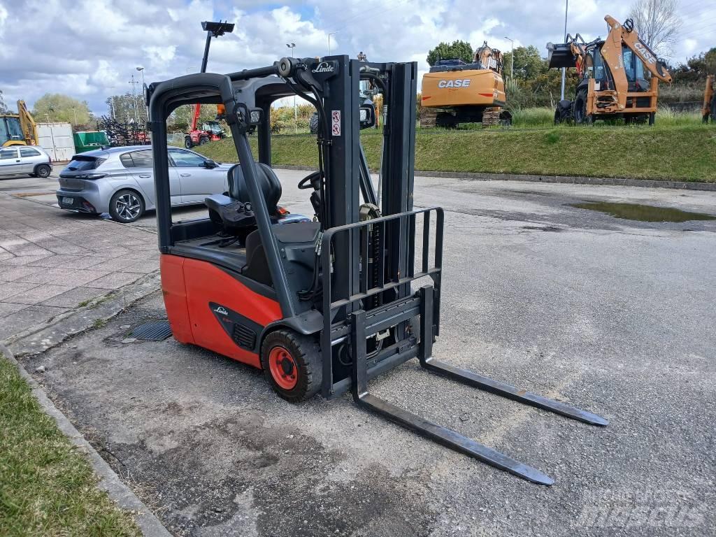 Linde E16-02 Elektriniai šakiniai krautuvai