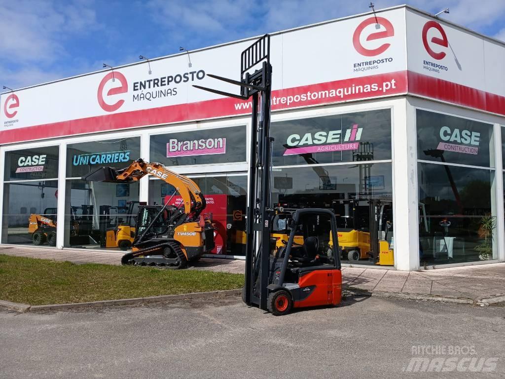 Linde E16-02 Elektriniai šakiniai krautuvai