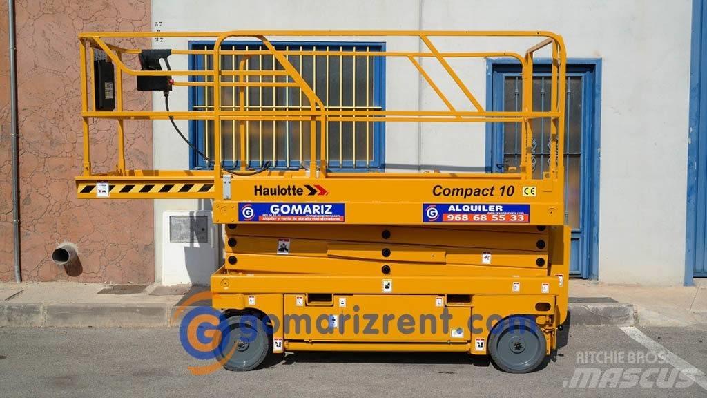 Haulotte Compact 10 Žirkliniai keltuvai