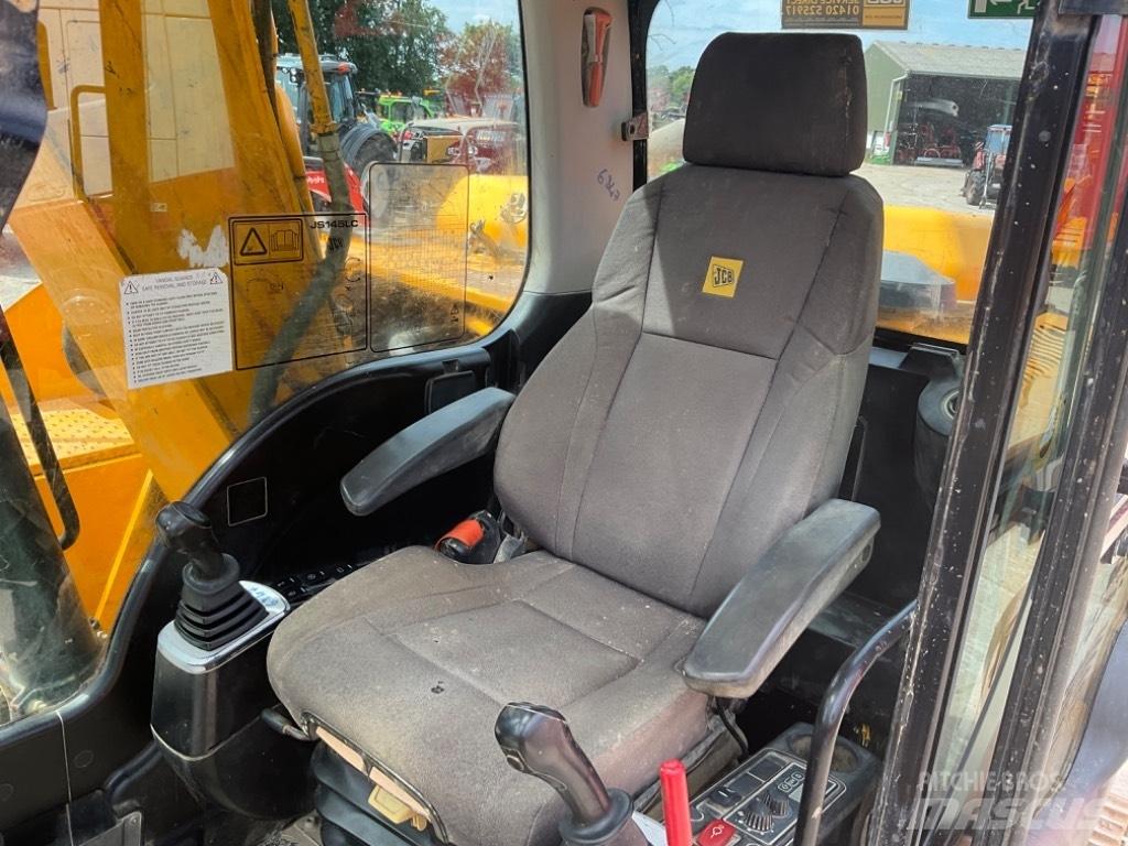 JCB JS145 Vikšriniai ekskavatoriai