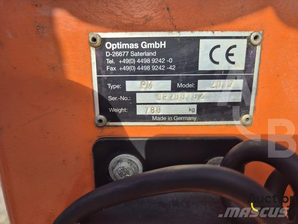 Optimas PM Kiti kelių tiesimo įrengimai