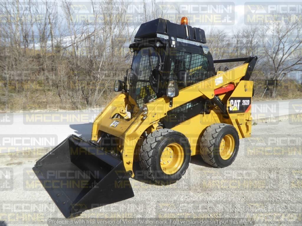 CAT 262D Krautuvai su šoniniu pasukimu
