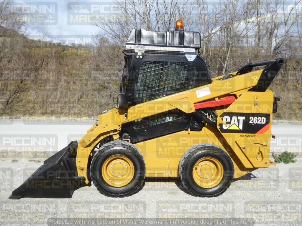 CAT 262D Krautuvai su šoniniu pasukimu
