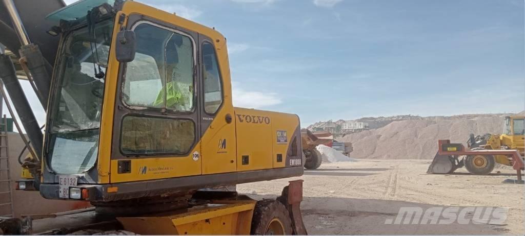 Volvo 180 Giratoria Ratiniai ekskavatoriai