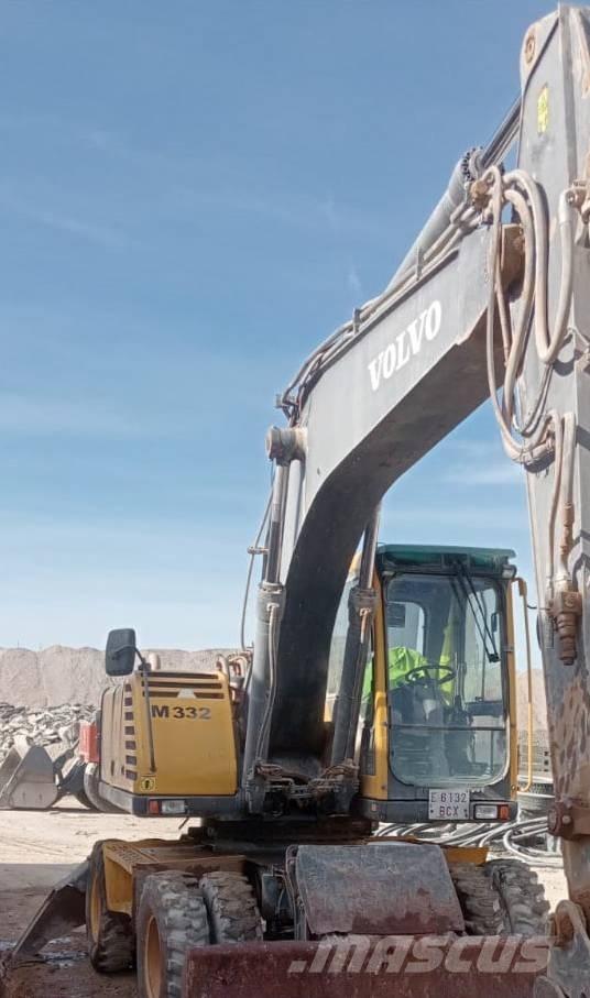 Volvo 180 Giratoria Ratiniai ekskavatoriai
