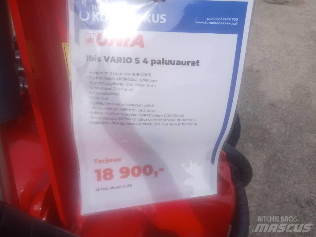 Unia Vario 4S Apverčiamieji plūgai