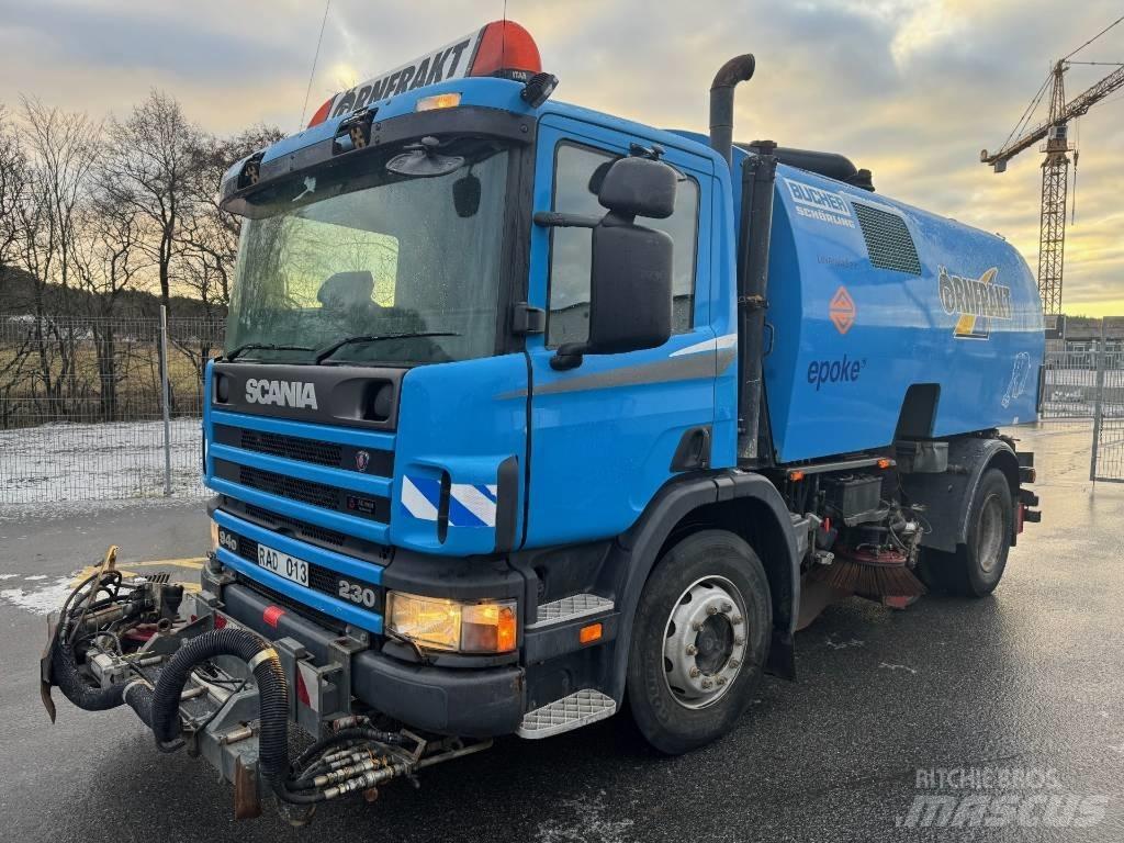 Scania P94DB Šiukšliavežės