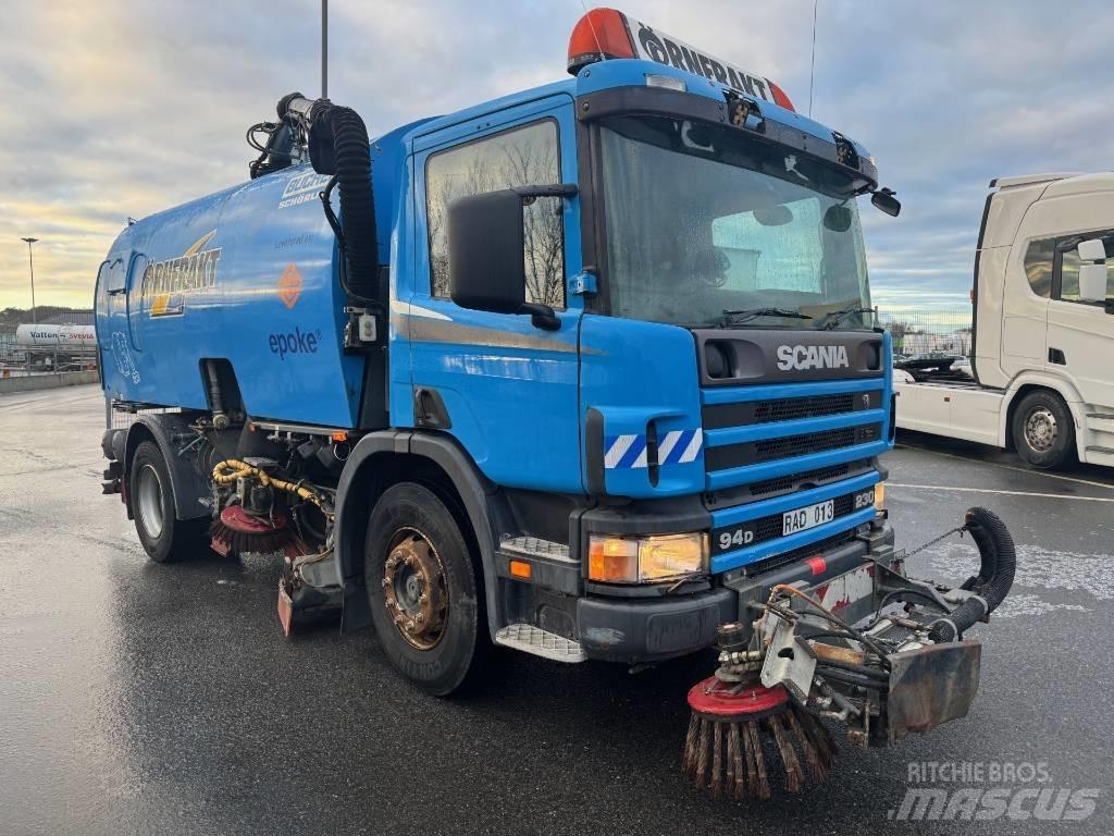 Scania P94DB Šiukšliavežės