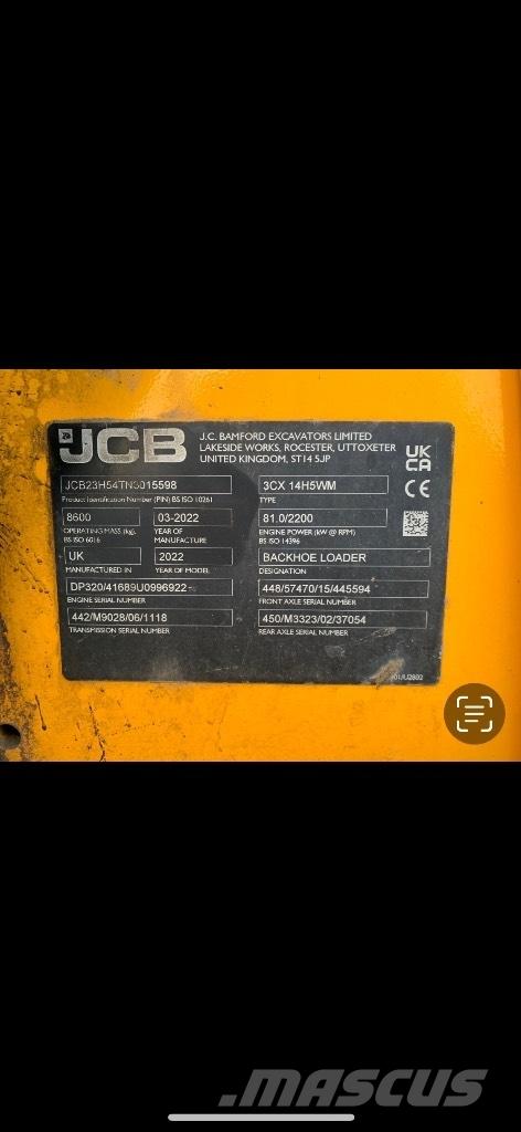 JCB 3 CX Ekskavatoriniai krautuvai