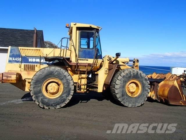 Komatsu WA 450 Naudoti ratiniai krautuvai