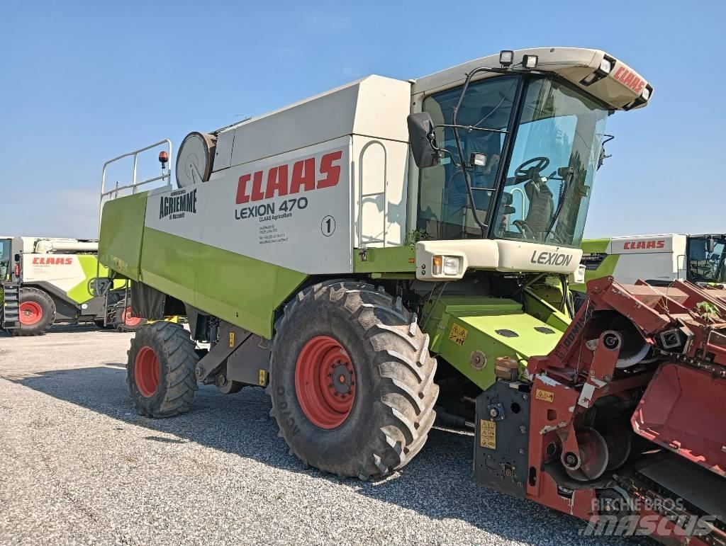 CLAAS Lexion 470 Derliaus nuėmimo kombainai