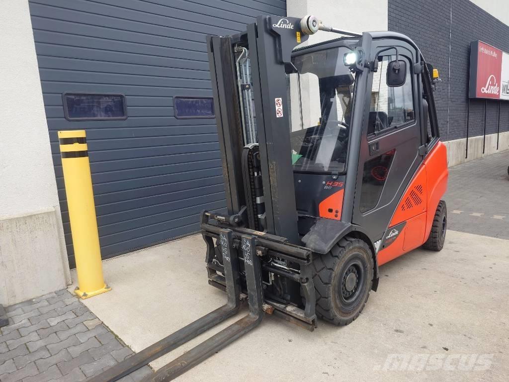 Linde H35T/393-02 LPG (dujiniai) krautuvai