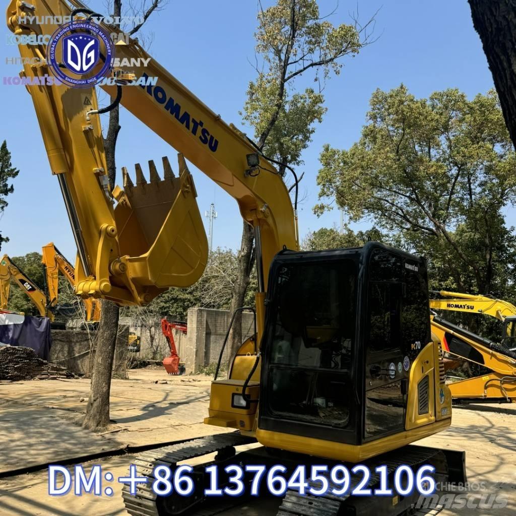 Komatsu Komatsu PC70 Vikšriniai ekskavatoriai