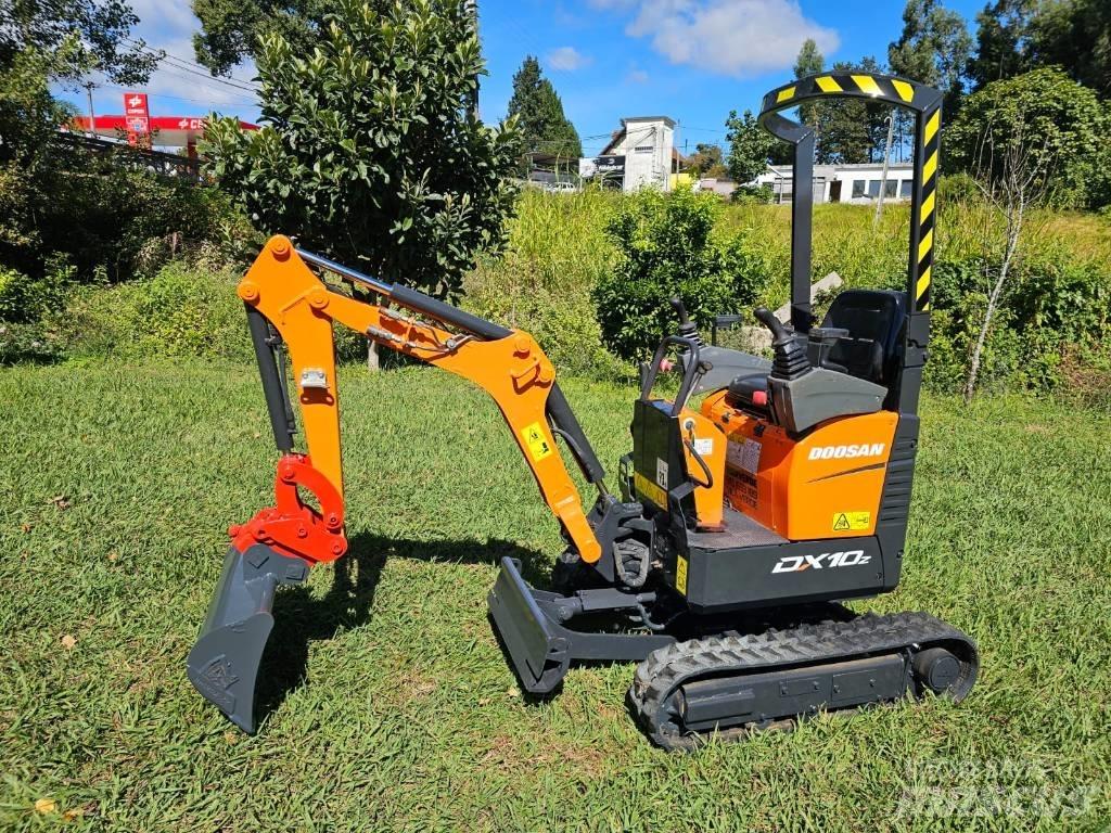 Doosan DX 10 Z Mini ekskavatoriai < 7 t