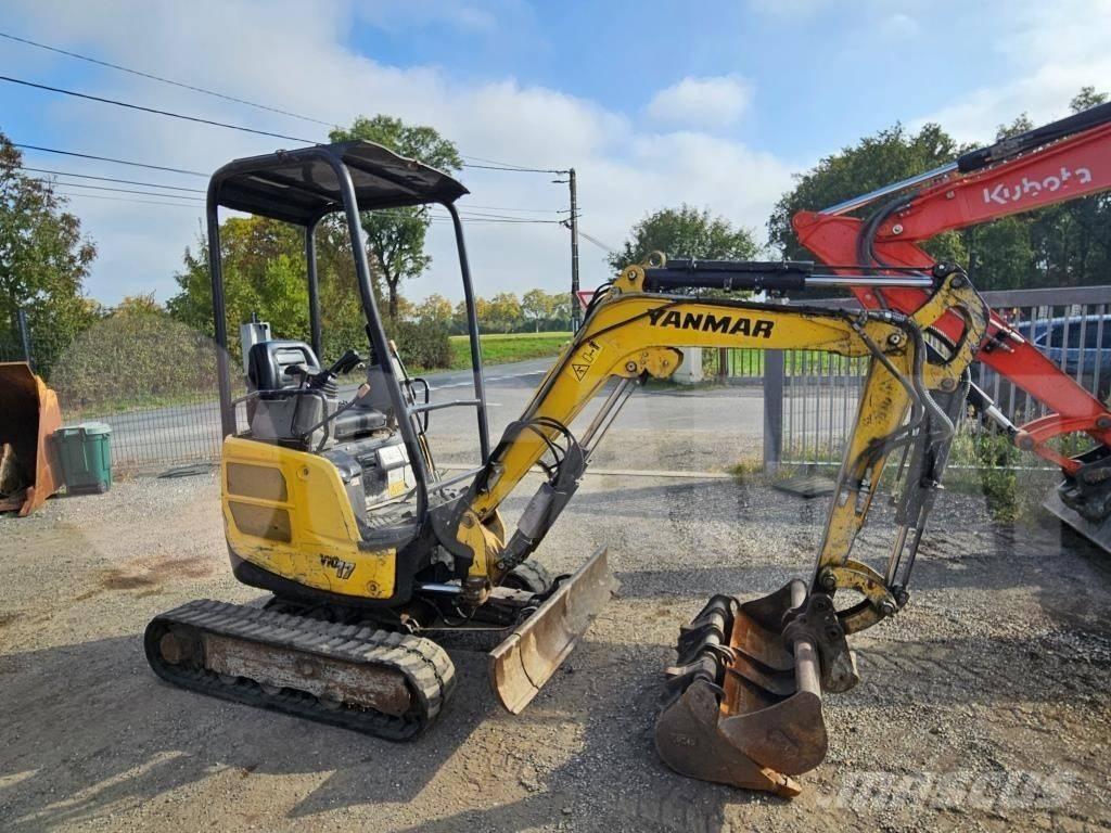 Yanmar Vio 17 Mini ekskavatoriai < 7 t