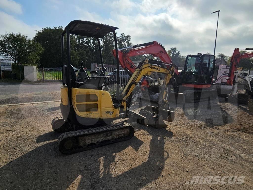 Yanmar Vio 17 Mini ekskavatoriai < 7 t