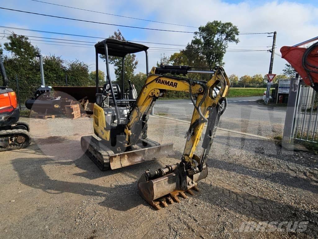 Yanmar Vio 17 Mini ekskavatoriai < 7 t