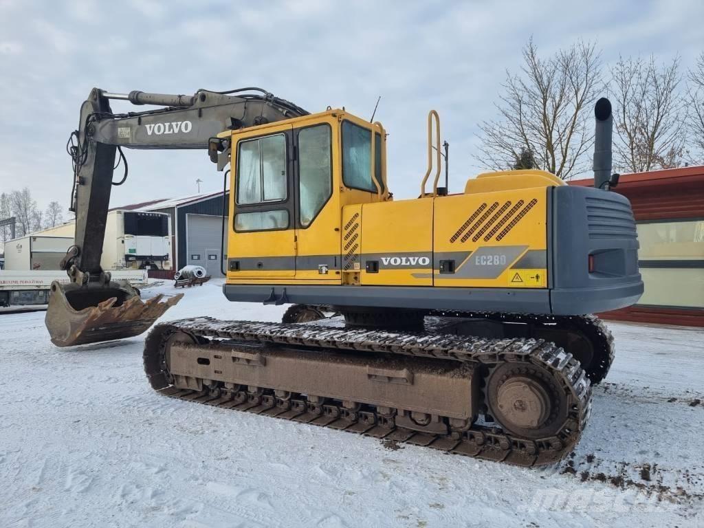 Volvo EC280 LC Vikšriniai ekskavatoriai