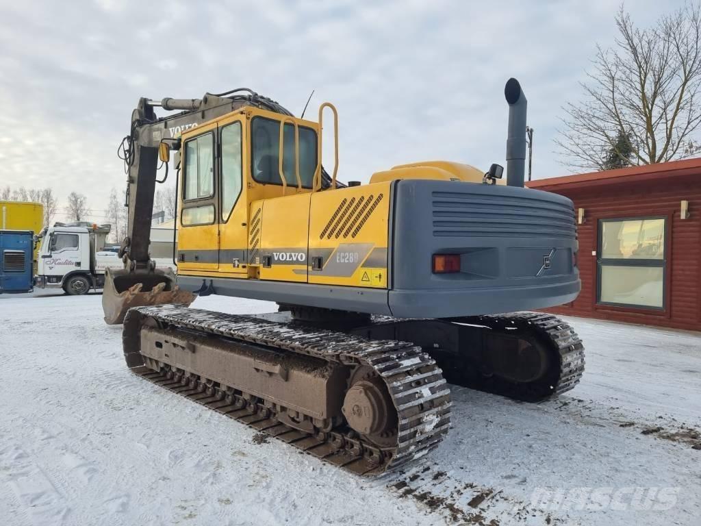 Volvo EC280 LC Vikšriniai ekskavatoriai
