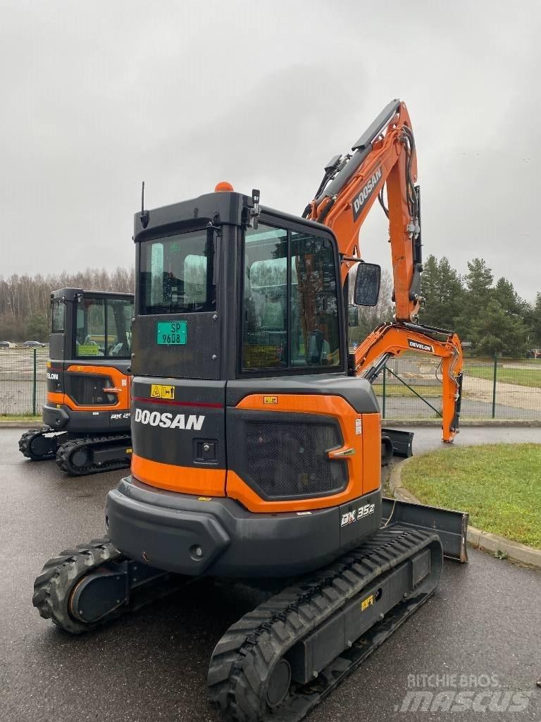 Doosan DX 35 Z-7 Mini ekskavatoriai < 7 t