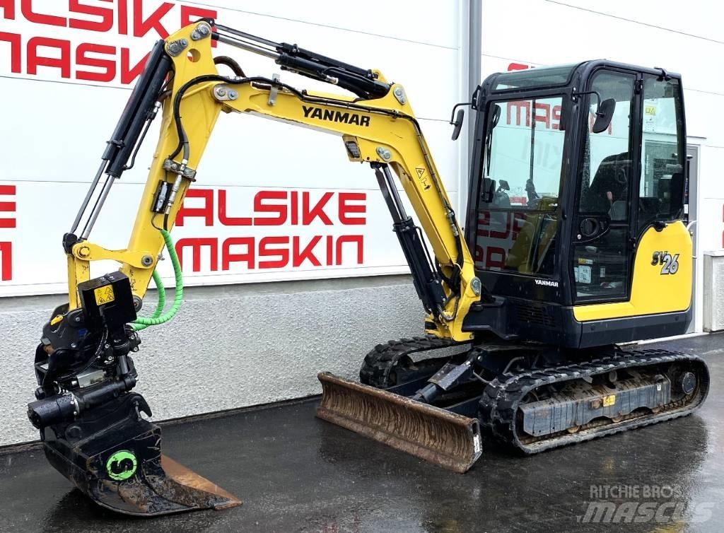 Yanmar SV 26 Mini ekskavatoriai < 7 t
