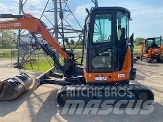 Hitachi ZX55U Mini ekskavatoriai < 7 t
