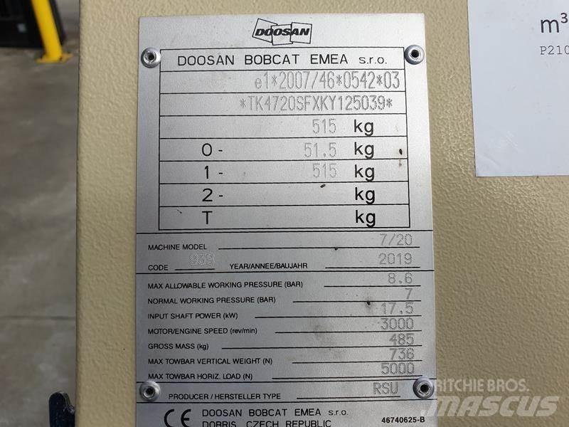 Doosan 7 / 20 Kompresoriai