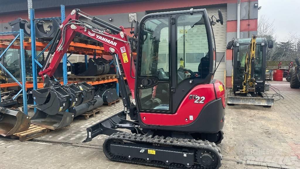 Yanmar SV 22 Mini ekskavatoriai < 7 t