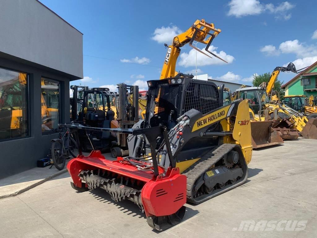 New Holland C327 Krautuvai su šoniniu pasukimu