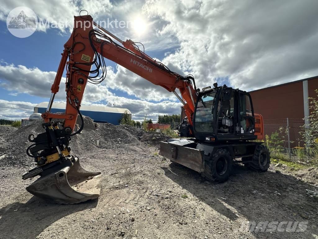 Hitachi ZX 140 W-5B Ratiniai ekskavatoriai