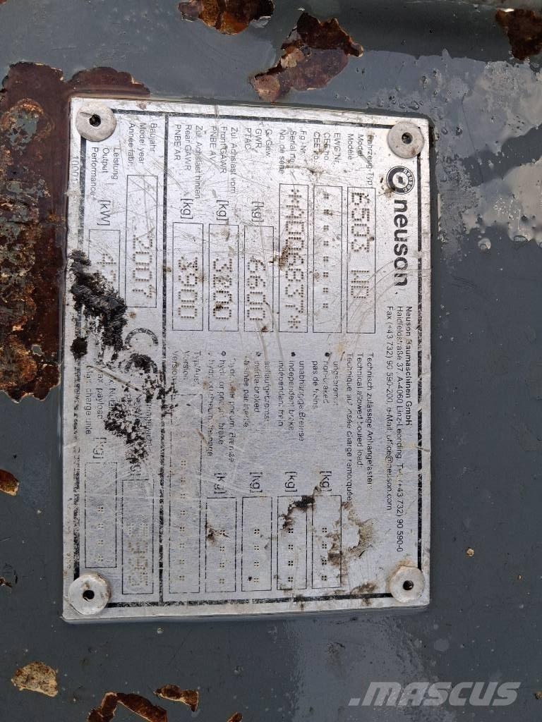 Neuson 6503 WD Ratiniai ekskavatoriai