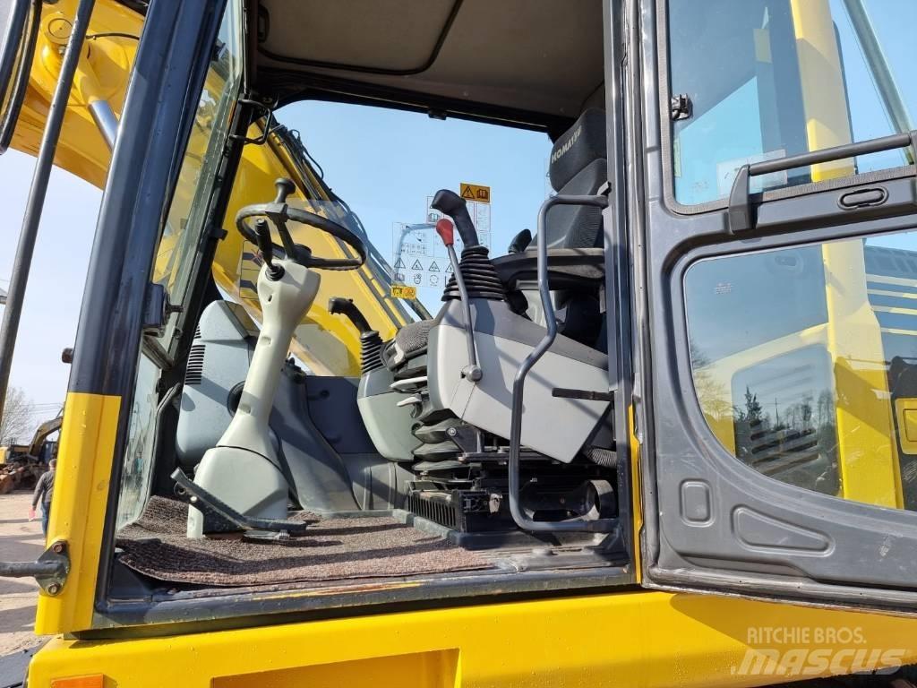Komatsu PW 148-8 Ratiniai ekskavatoriai