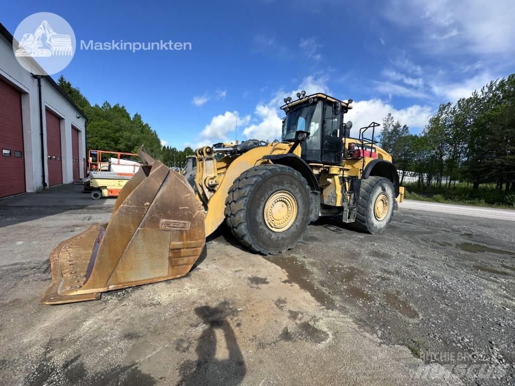 CAT 980 M Naudoti ratiniai krautuvai