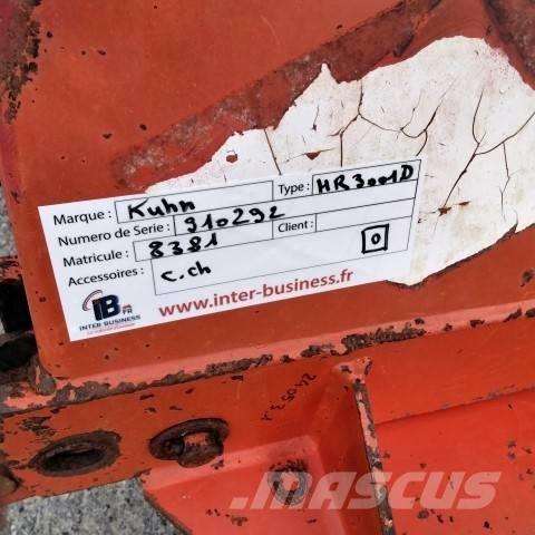 Kuhn HR3001D Varomosios akėčios ir žemės frezos