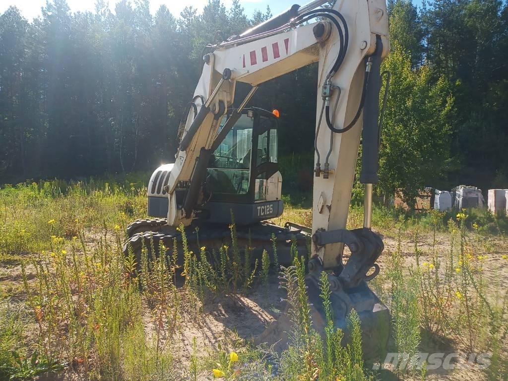 Terex TC 125 Vidutinės galios ekskavatoriai 7-12 t