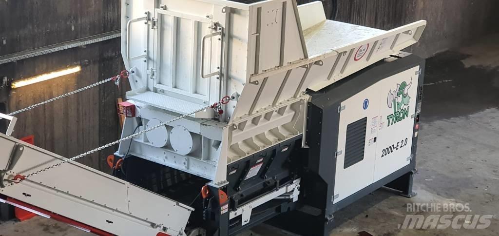 Haas 2000 E-XL Atliekų smulkintuvai