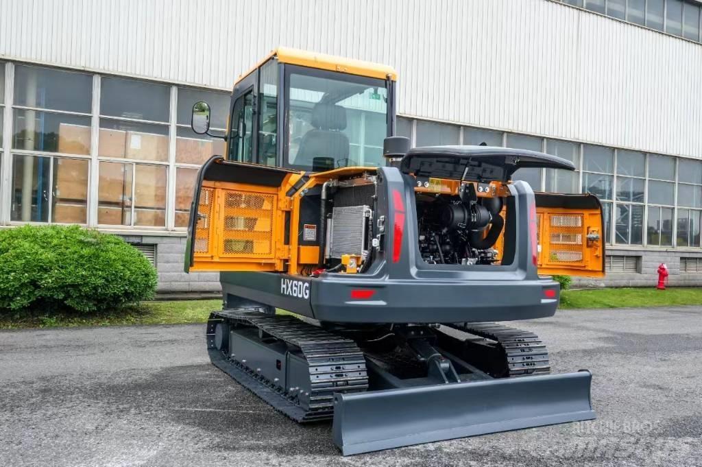 Hyundai HX 60 Ratiniai ekskavatoriai