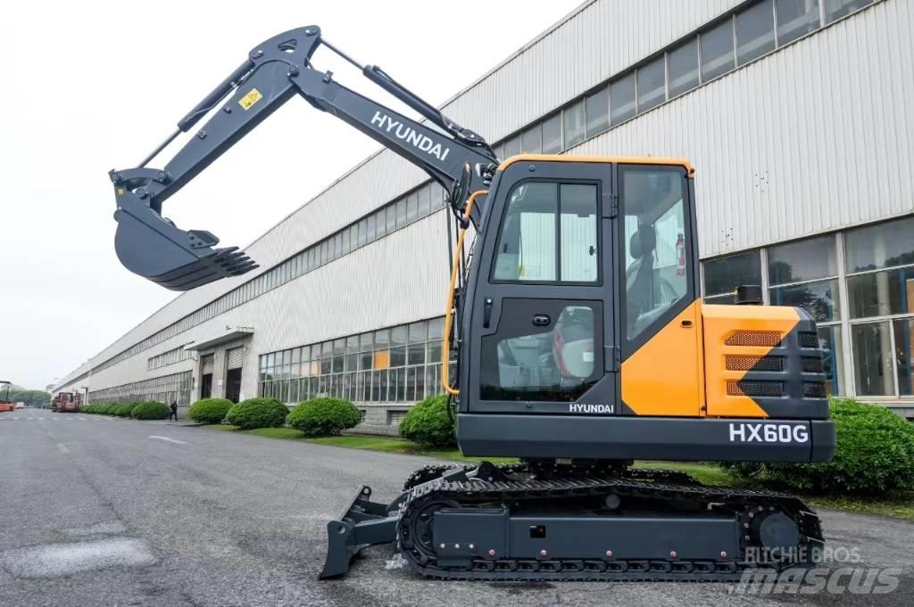 Hyundai HX 60 Ratiniai ekskavatoriai