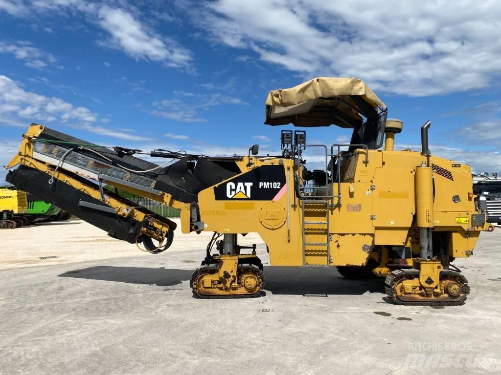 CAT PM 102 C Asfalto šalto frezavimo technika