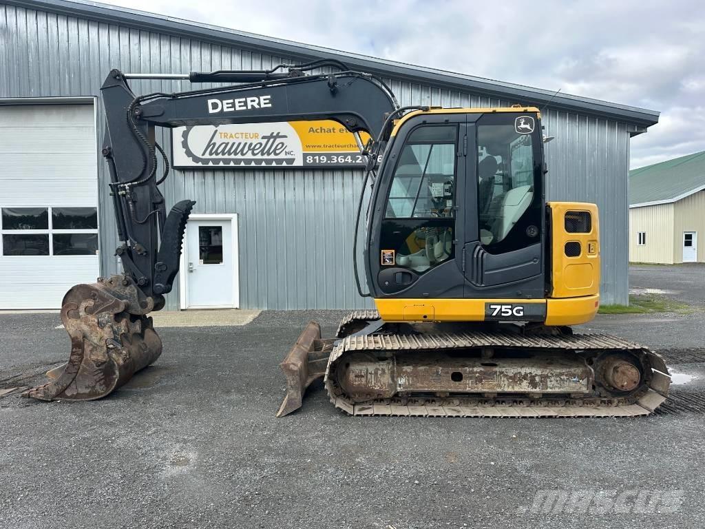 John Deere 75G Vikšriniai ekskavatoriai