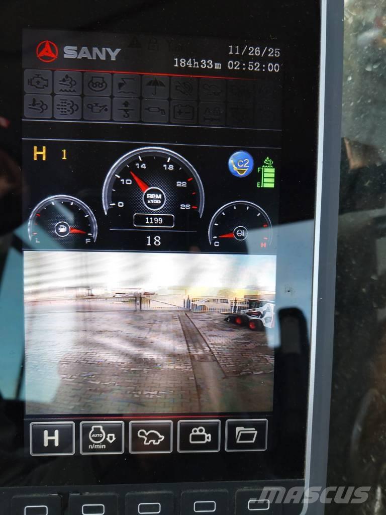 Sany SY155U Vikšriniai ekskavatoriai