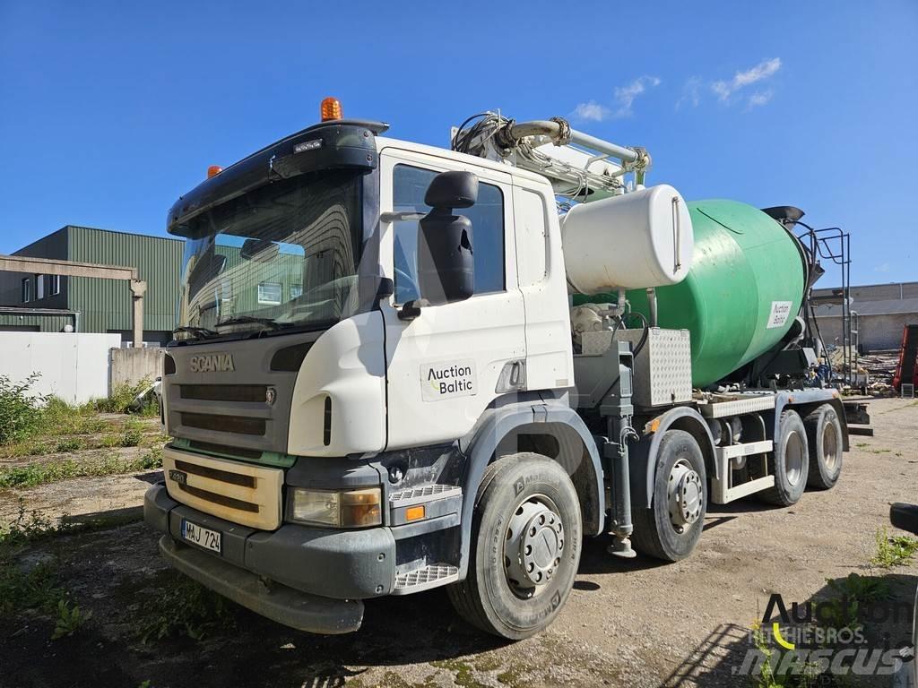 Scania P 420 Betono siurbliai