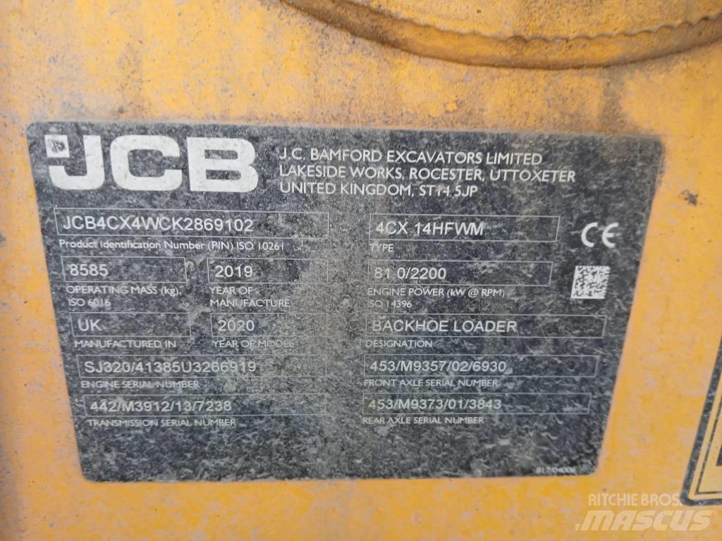 JCB 4 CX Ekskavatoriniai krautuvai