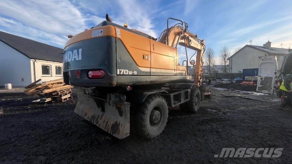 Hyundai Robex 170w-9 Ratiniai ekskavatoriai